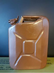 Resim kho military design 1963 Tarihli 20 Lt. Benzin Bidonu (Kahverengi) 