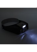 Resim Xindoker Kafa Tabanlı Büyüteç Gözlük - 1.5x/3x/8.5x/10x Çoklu Büyüme Oranı, Led Işık Ve Boyut Ayarlı, Tam El Emme, Zanaat/satın Alma/onarım İçin 