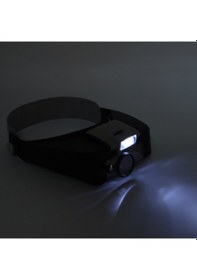 Resim Xindoker Kafa Tabanlı Büyüteç Gözlük - 1.5x/3x/8.5x/10x Çoklu Büyüme Oranı, Led Işık Ve Boyut Ayarlı, Tam El Emme, Zanaat/satın Alma/onarım İçin 
