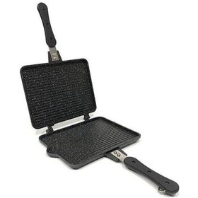 Resim Lavonni Grill Ocak Üstü El Tost Makinesi 