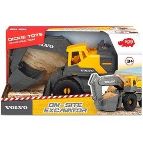 Resim Dickie Toys Inşaat Volvo Ekskavatör 