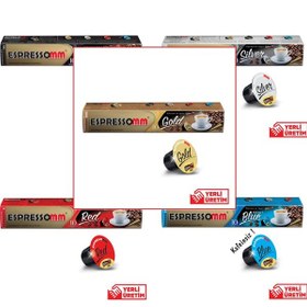 Resim Espressomm Karışık Kapsül Kahve Nespresso® Uyumlu 10 Adet 