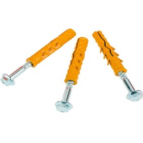 Resim Üstün Ø16 Plastik Dübel + Vida + Pul Set 1 adet 