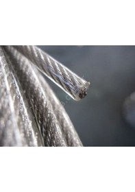 Resim 6Mm Pvc Kapli Çelik Halat 50 Metre 