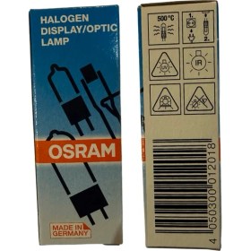 Resim Osram 64623 Hlx 100W 12V Gy6.35 Duylu Eva Halojen Ampul 