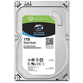 Resim Yıldız Ticaret Seagate Skyhawk ST1000VX005 3.5" 1 Tb 5900 Rpm 64 MB Sata 3 HDD Güvenlik Diski 
