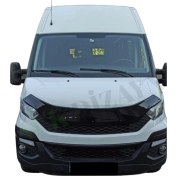 Resim İveco Daily 2014+ Araca Özel Kaput Rüzgarlığı A+ Pianoblack 4mm 