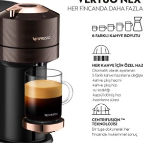 Resim Nespresso Vertuo Next Premium Kahverengi Kahve Makinesi 