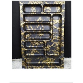 Resim 9 Bölmeli Kaşıklık Büyük Boy Royaleks-a1343 Çok Renkli 