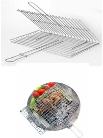 Resim AyrStore Paslanmaz Mangal Teli Izgara Teli 304 Krom Paslanmaz Çelik 