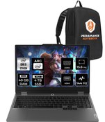 Resim LENOVO LOQ i5-12450HX 40GB 4TB SSD A530M/4GB 15.6" FHD 144Hz W11H 83FQ000UTR & PER4 ÇANTA 