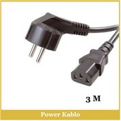 Resim Bilgisayar Power Kablo - 3M 