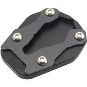 Resim Xurunkeji Cfmoto 450mt Mt450 2024 2025 Siyah Motosiklet Aksesuarları Ayak Desteği Yan Ayak Uzatma Pedi Destek Plakası Siyah 