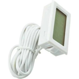 Resim Su Geçirmez Pano Tipi Dijital Termometre Tpm-10, Hassas Sıcaklık Ölçümü Sağlar. 
