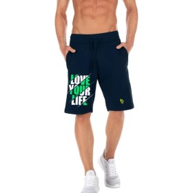 Resim Bluu Yourlife 3 Iplik Spor Şortu Fitness Şortu 