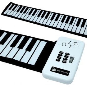 Resim Magicvoice S3037C Renkli 37 Tuşlu Roll Up Silikon Piyano 