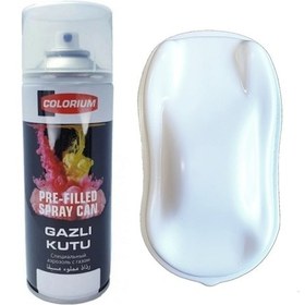 Resim Colorium Plasti Bul Dip Boya Sökülebilir Kauçuk Beyaz Sprey Beyaz 