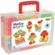 Resim Nessiworld 03 577 Master Blocks 28 Pieces with Bag - Pilsan Toys 