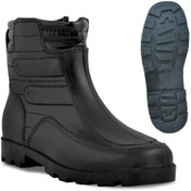 Resim t-step Emek Plastik Su Geçirmez Fermuarlı Içi Yünlü Kar Botu 