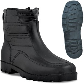 Resim t-step Emek Plastik Su Geçirmez Fermuarlı Içi Yünlü Kar Botu 