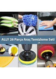Resim Polham 26 Parça Araç İçi Detaylı Temizlik Seti Matkap Uçlu Ev A 