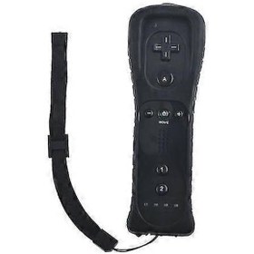 Resim Game Controllers 1 Piece Wii Linker Controller With Motion Plus,wii Controller Remote Wii Remote Motion Plus Controller Built-in Black 