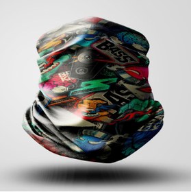 Resim BUF BASS Motorcu Bandana Maske Outdoor Boyunluk Unisex 