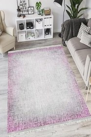Resim Doku Westa Kaymaz Tabanlı Yıkanabilir Antibakteriyel Dijital Baskı Doku Halı Kilim, DK-5042C-WST-100X350 