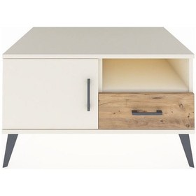 Resim Kronos Şifonyer 2 Raflı Tek Çekmeceli Tek Kapaklı 88x59x48 Aytaşı-aytaşı/çam Aytaşı/çam 