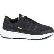 Resim Jump 27693 Siyah - Neon Yeşil Erkek Sneaker Günlük Spor Ayakkabı 