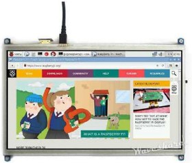 Resim WaveShare 10.1 Inch HDMI Rezistif Dokunmatik LCD Ekran - 1024×600 