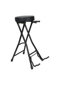 Resim Hbk Ma81 Standlı Gitar Sehpa Ve Taburesi Müzisyenler İçin Hem O 