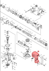 Resim Nesta Makita Hm1202c Arka Sap Ürün Kodu 416940-6 