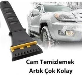 Resim Oto Araba Pencere Camı Buzdolabı Buzu Kar Buz Kırıcı Çek Çekli Terminatör Buz Kazıyıcı Oto Cam Temizleyici Buz Kazıyıcı 