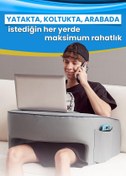Resim EpiRelax Çalışma, Oyun ve Okuma İçin Kol Destekli Visco Yastık, Yatakta - Koltukta Maksimum Rahatlık 