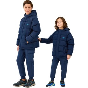 Resim Skechers B Puffer Jacket Erkek Çocuk Mavi Ceket 