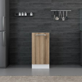 Resim Minar Mutfak Alt Modül 1K1R 40 cm Dolap Beyaz D1 