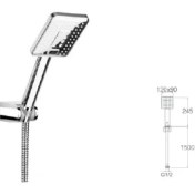 Resim Mistillo Mafsallı Duş Seti - Mms007 