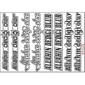 Resim SEVEN KARDEŞLER A5 Sticker 038 Tek Paket Çoklu Sticker 
