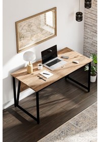 Resim Ms2 Çalışma Masası,ofis Masası - 70x140 Cm - Çam Ms2 - 140 - Çam 