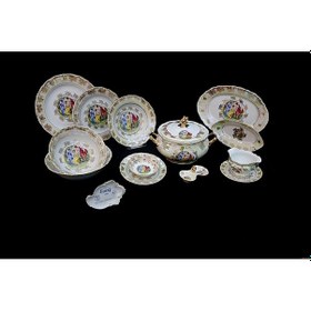 Resim Epiag Listr Gracie Yemek Takımı 77 Parça Ithal Porselen Yemek Tk 