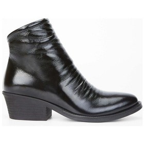 Resim Tamer Tanca Kadın Hakiki Deri Siyah Casual Bot 231 2066 Bn Bot Sk23/24 Sıyah Rgn Siyah 