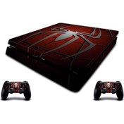 Resim Stickermarket PS4 Slim Spiderman Sticker Seti 