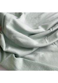 Resim Modallı 3 İplik Kumaş Su Yeşili Yeşil 