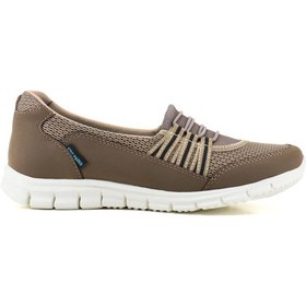 Resim King Paolo Z6104 Krakers Babet - Vizon - Kadın Ayakkabı-vizon Vizon 