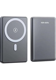 Resim Ven-dens Vd-pb033 Premium Manyetik Powerbank Led Ekranlı 10000mah Metalik 