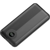 Resim Dexim W3 10.000MAH 2x Type C Kablolu 22.5W Pd LED Göstergeli 18w Giriş - 20w Çıkış Powerbank - DCA0067 