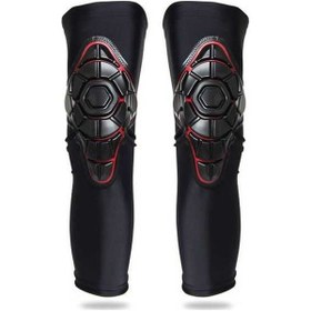 Resim Didadodo Düşme Önleyici Güvenlik Motosiklet Dizlikleri M, Koruma Artırılmış Siyah 