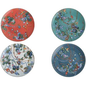 Resim Lucky Art Chantelle Bone 27Cm 4Lü Tabak Seti 