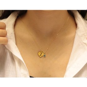 Resim 14 Ayar Altın Z Harfli Aynalı Zincir Guler1003150 